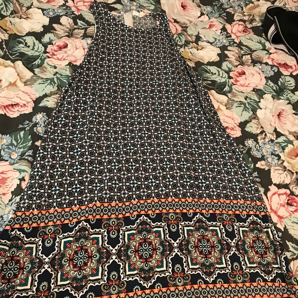 High Neck Love Tree Dress